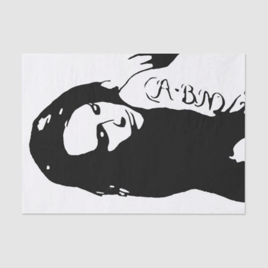 入れ墨をした少女 薄葉紙 (正面)