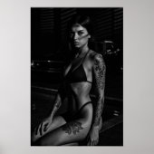 入れ墨をした沈黙 ポスター (正面)