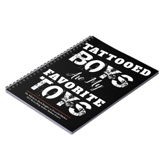 入れ墨付きボーイズ6.5インチx 8.75インチノートパソコン ノートブック (左側)