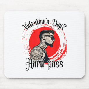 入れ墨独身の男Anti Valentine's マウスパッド