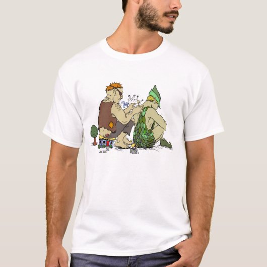 入れ墨銃のユニコーンのTシャツ Tシャツ (正面)