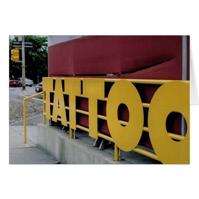 入れ墨 (正面横)