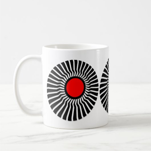 入れ墨3 コーヒーマグカップ (左)