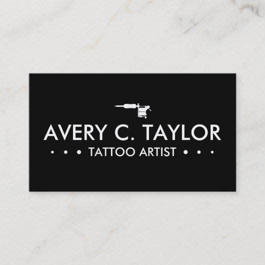 入れ墨3dotsのロイヤリティプログラム ロイヤリティカード (正面)