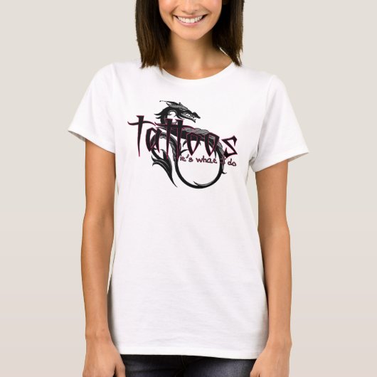 入れ墨…それは私がすることです!! Tシャツ (正面)