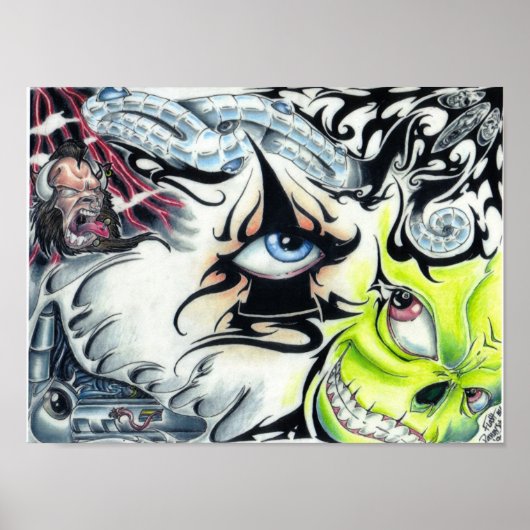 入れ墨 ポスター (正面)