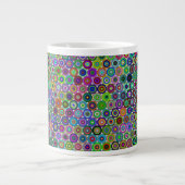 入れ子の円20ozマグカップ ジャンボコーヒーマグカップ (正面)