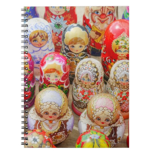 入れ子ロシアの人形 ノートブック (正面)