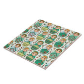 入れ子人形セラミックタイル タイル (側面)