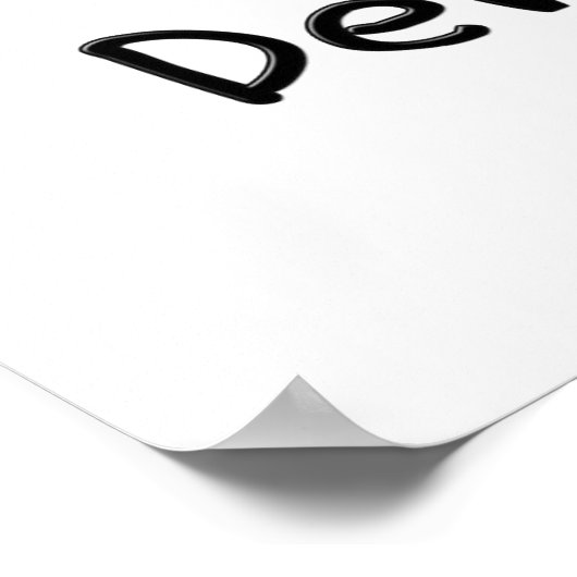 入れ歯が好き ポスター (角)