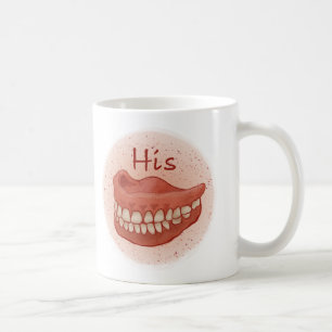 入れ歯のマグカップ コーヒーマグカップ