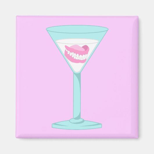 入れ歯マルティーニ マグネット (正面)