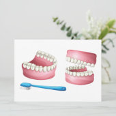 入れ歯招待状 招待状 (スタンド正面)