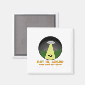 入れ、ローザー。我々はお尻物 マグネット (正面/裏面)