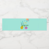 入ろう、ポップ・アートの入ろうポップ・アートの、パーティー ペットボトルラベル (シングルラベル)