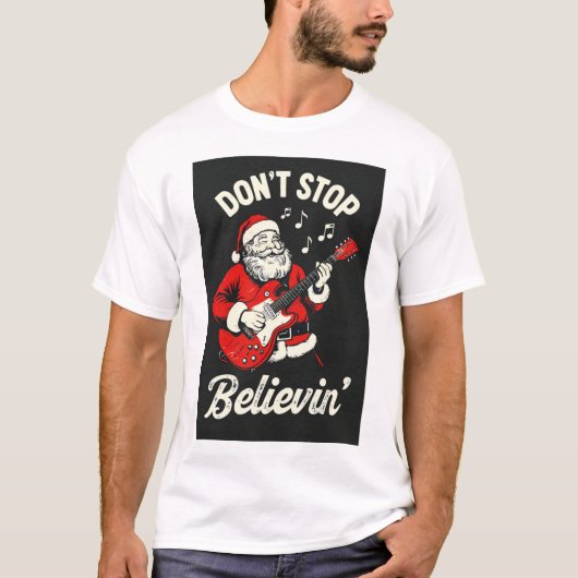 入ストップ信じる Tシャツ (正面)