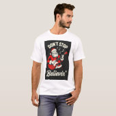 入ストップ信じる Tシャツ (正面フル)