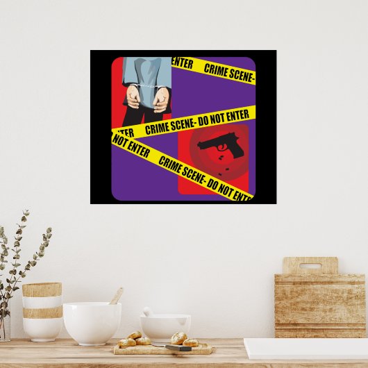 入力しない ポスター (キッチン)