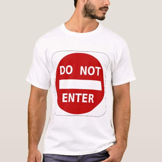 入力しない Tシャツ (正面)