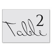 入力ミニマルおもしろいは未フォーマル結婚だ テーブルナンバー (裏面)