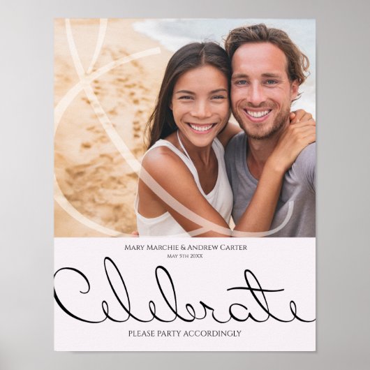 入力ミニマルおもしろいは未フォーマル結婚だ ポスター (正面)