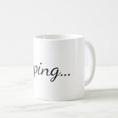 入力中… コーヒーマグカップ (正面右)