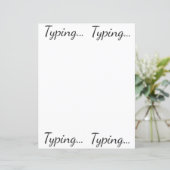 入力中…ペーパーシート (スタンド正面)