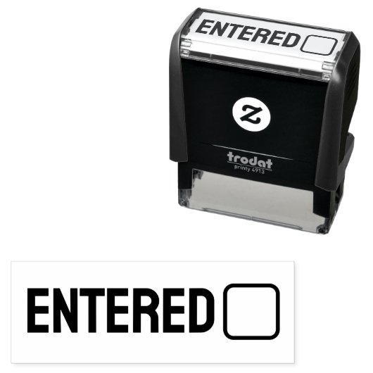 入力済文書処理自筆スタンプ セルフインキングスタンプ (インサイチュ)