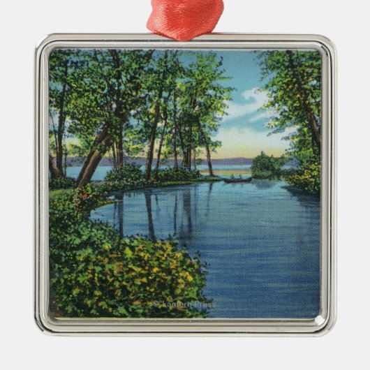 入口の入口の眺め メタルオーナメント (正面)