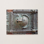 入口の左のドアからのガーゴイルのパネル、1 ジグソーパズル (横)