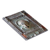 入口の左のドアからのガーゴイルのパネル、1 ノートブック (右側)