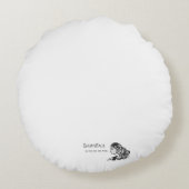 入口の枕 ラウンドクッション (裏面)