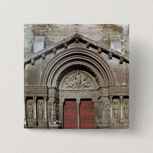 入口の眺め 缶バッジ (正面)