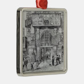 入口を示すエクセターの変更 メタルオーナメント (右)