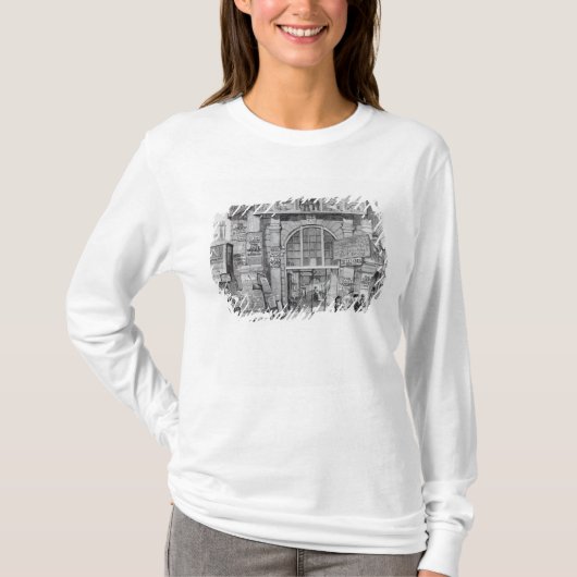 入口を示すエクセターの変更 Tシャツ (正面)