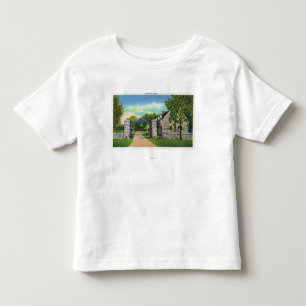 入口ロッジの外観 トドラーTシャツ