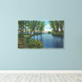 入口側ビュー キャンバスプリント (インサイチュ (ウッドフロア))