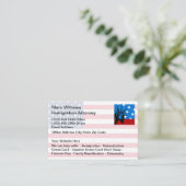 入国帰化弁護士 名刺 (スタンド正面)