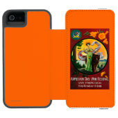 入場日広告、州のフェスティバル INCIPIO iPhoneウォレットケース (フォリオオープン)