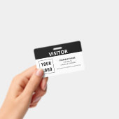 入場者パス 簡単 ロゴ ID バッジ (手持ち)