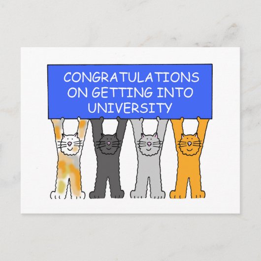 入学おめでとう ポストカード (正面)