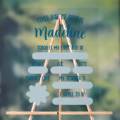 入学カスタム初日を迎える アクリルサイン (ニュートラル)