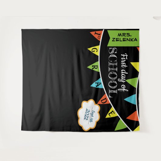 入学式の写真撮影用背景 タペストリー (正面(横))