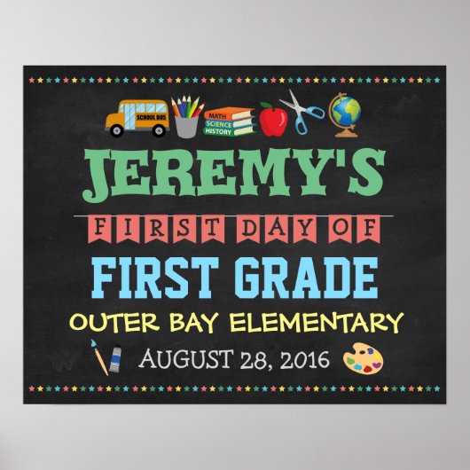 入学式 子供用 ポスター フォト プロップス (正面)