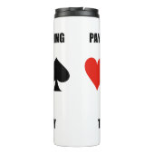 入札に注意して行を決定す最高のる タンブラー (裏面)