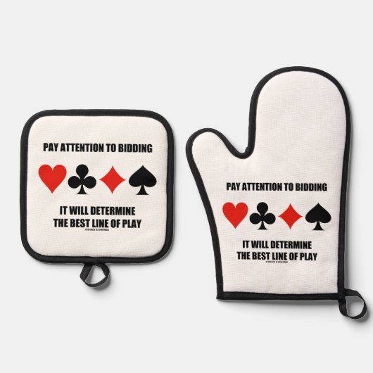 入札に注意して行を決定す最高のる 鍋つかみ&鍋敷きセット (正面)