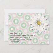 入札の招待状 招待状 (裏面)