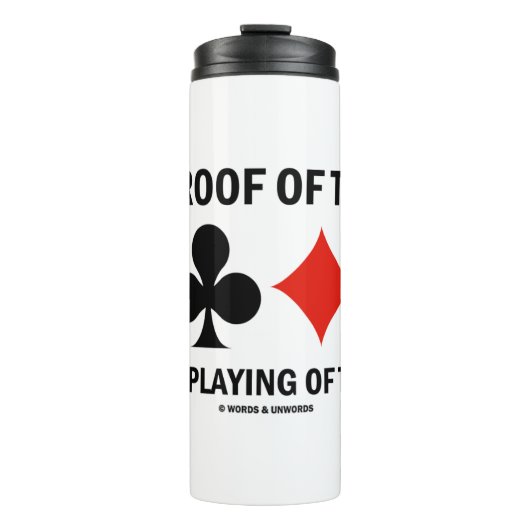 入札の証拠は手遊橋のユーモアだ タンブラー (正面)