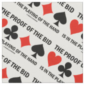 入札の証拠は手遊橋のユーモアだ ファブリック (クローズアップ)