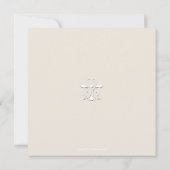 入札ハート宗教招待状カスタマイズ 招待状 (裏面)